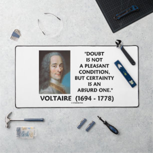 Alfrombrillas De Escritorio Dudas No Condición Agradable Certidad Voltaire