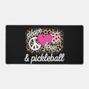 Alfrombrillas De Escritorio Dulce Paz Amor Jugador de Pickleball Divertido Pic