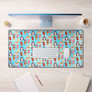 Alfrombrillas De Escritorio Dulces de helado de pingüino