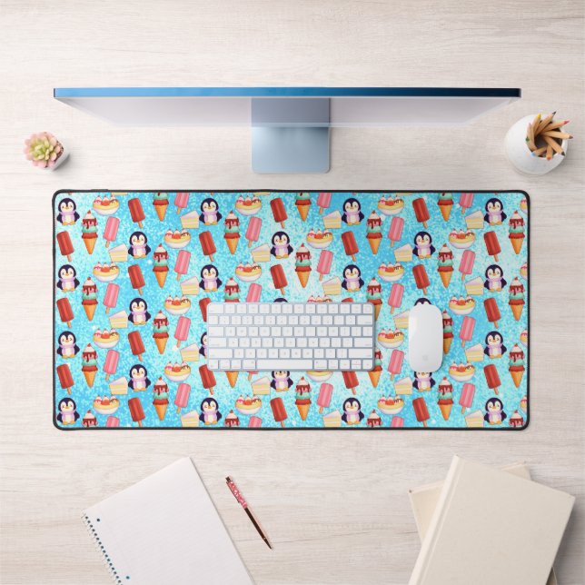 Alfrombrillas De Escritorio Dulces de helado de pingüino (Oficina 1)