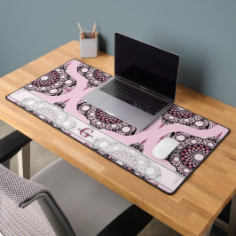 Alfrombrillas De Escritorio Dusky Rosa personalizada Cherry Blossom Mandala