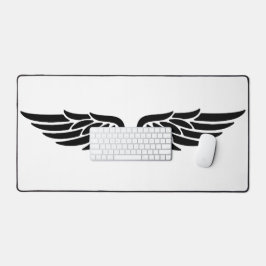 Alfrombrillas De Escritorio Eagle wing black&white theme desk mat 