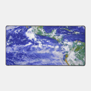 Alfrombrillas De Escritorio Earth View Continents Oceans Space Theme