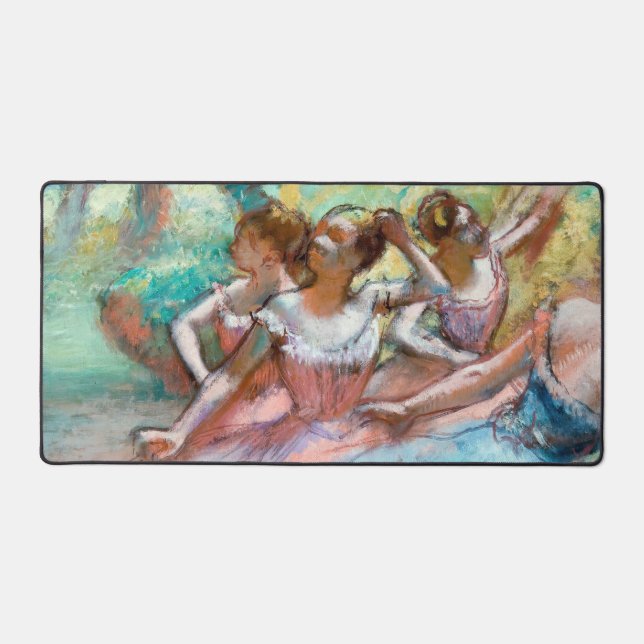 Alfrombrillas De Escritorio Edgar Degas - Cuatro Ballerinas en escena (Anverso)