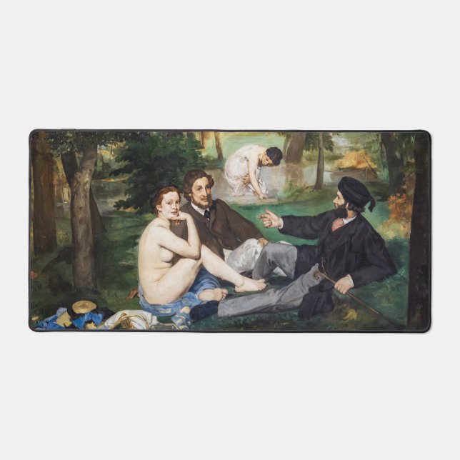 Alfrombrillas De Escritorio Edouard Manet - Almuerzo en la hierba (Anverso)
