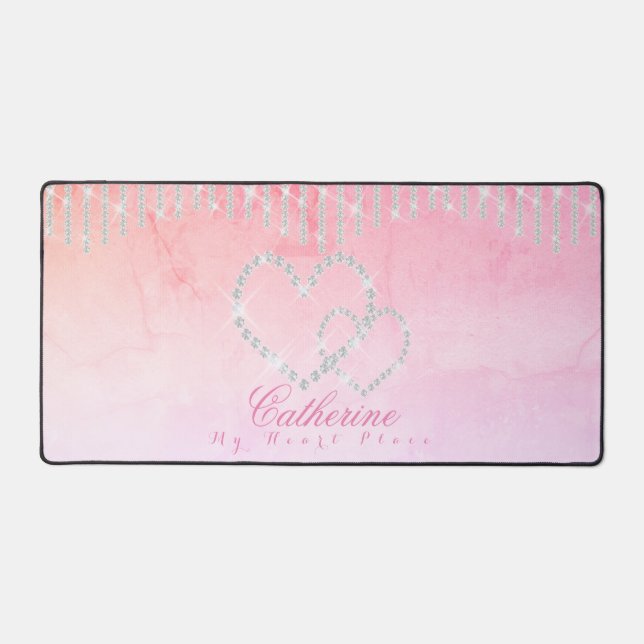 Alfrombrillas De Escritorio El brillo del corazón el rosa ruso (Anverso)