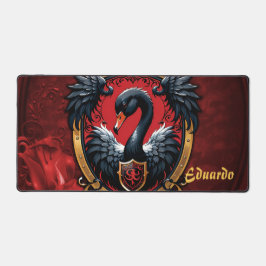 Alfrombrillas De Escritorio El Cisne Negro es un símbolo de elegancia y poder.