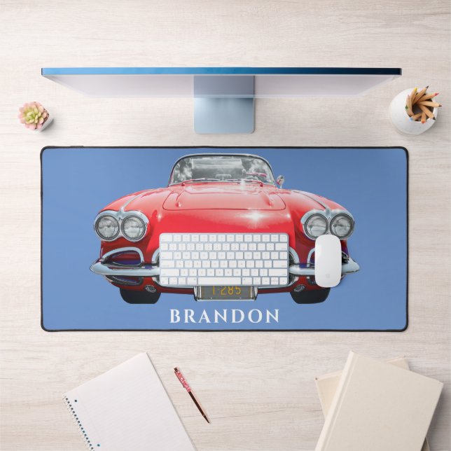 Alfrombrillas De Escritorio El coche de Red Sport, nombre personalizado (Oficina 1)