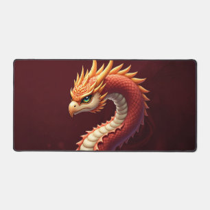 Alfrombrillas De Escritorio El dragón serpiente dorado. 