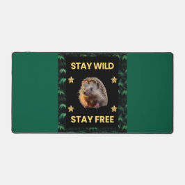 Alfrombrillas De Escritorio El edgehog - Mantente salvaje libre