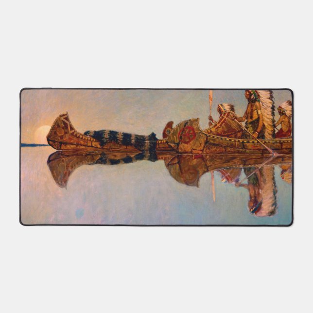 Alfrombrillas De Escritorio El entierro del agua de Newell Convers Wyeth (Anverso)