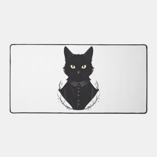 Alfrombrillas De Escritorio El gato negro encantado de Salem (Anverso)