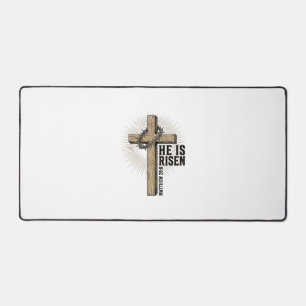 Alfrombrillas De Escritorio Él ha resucitado Cruz Mateo 28_6 Vintage D cristia