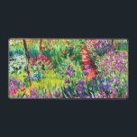 Alfrombrillas De Escritorio El jardín Iris de Giverny, por Claude Monet<br><div class="desc">Por favor visite mi tienda para un diseño más interesante y más elección de color. => zazzle.com/iwheels*</div>