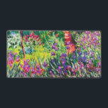 Alfrombrillas De Escritorio El jardín Iris de Giverny, por Claude Monet<br><div class="desc">El jardín Iris de Giverny,  por Claude Monet. Visita mi tienda para un diseño más interesante y más elección de color => zazzle.com/iwheels*</div>