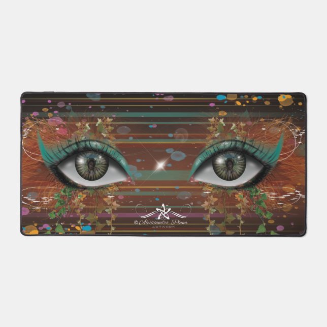 Alfrombrillas De Escritorio El ojo de Nikole (Anverso)