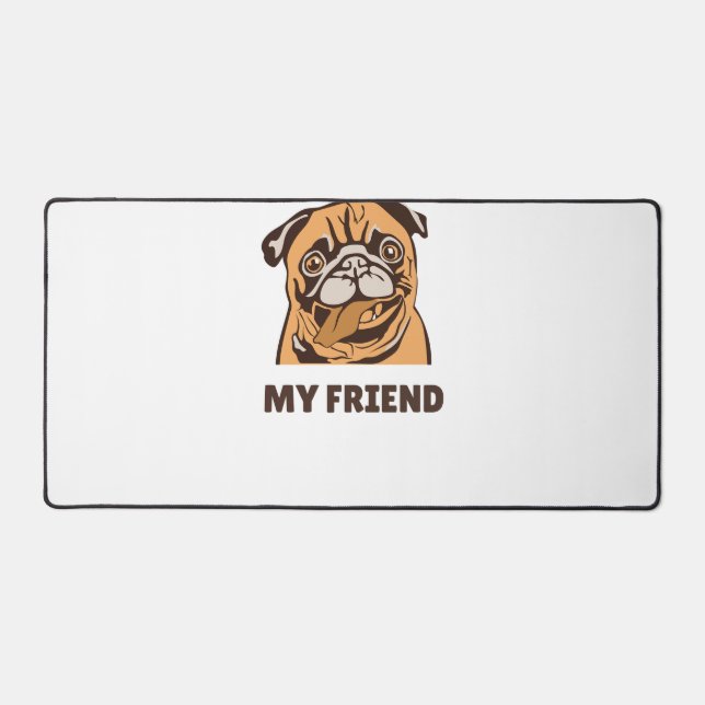 Alfrombrillas De Escritorio El perro es mi amigo (Anverso)