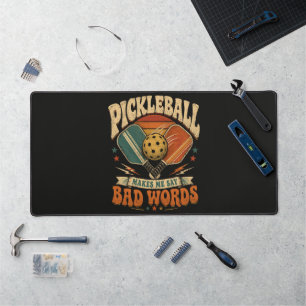 Alfrombrillas De Escritorio El Pickleball Me Hace Decir Palabras Malas