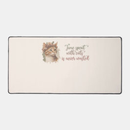 Alfrombrillas De Escritorio El Tiempo Que Se Dedica Con El Diseño De Acuarela