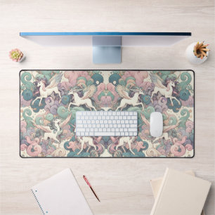 Alfrombrillas De Escritorio Elegancia mística: los susurros del Pastel Kirin