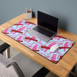Alfrombrillas De Escritorio Elegant birds Pattern Desk Mat
