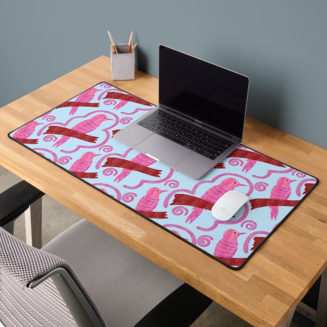 Alfrombrillas De Escritorio Elegant birds Pattern Desk Mat (Oficina 2)