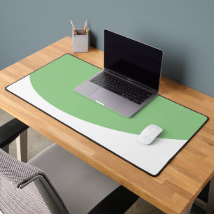 Alfrombrillas De Escritorio Elegante curva de salvia que desemboca en el borde