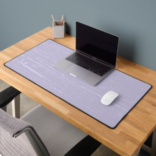 Alfrombrillas De Escritorio Elegante grano de madera de lavanda