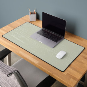 Alfrombrillas De Escritorio Elegante Grano de Madera Verde Sage