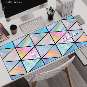 Alfrombrillas De Escritorio Elegante holográfico colorido