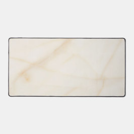 Alfrombrillas De Escritorio Elegante mármol crema sutil vena dorada lujo silen