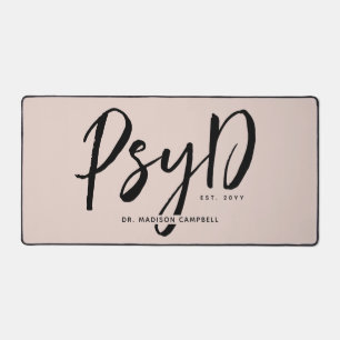 Alfrombrillas De Escritorio Elegante Médico de Psicología en PsyD