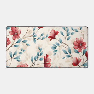 Alfrombrillas De Escritorio Elegante patrón floral botánico de rama