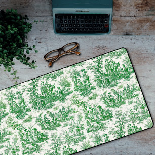 Alfrombrillas De Escritorio Elegante toile de jouy