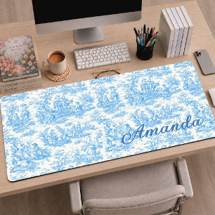 Alfrombrillas De Escritorio Elegante vintage escena romántica francesa en toil