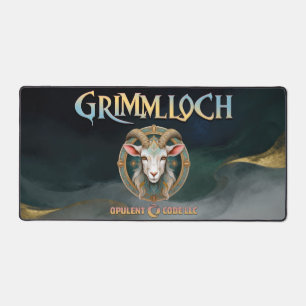 Alfrombrillas De Escritorio Emblema de Cabra de Fantasía RPG Grimmloch