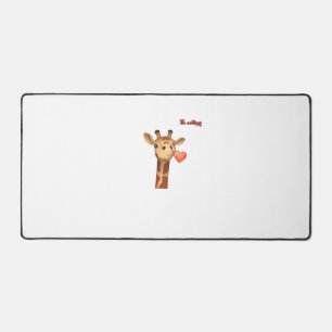 Alfrombrillas De Escritorio emoji guiñando besos corazón girafa cara