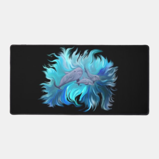 Alfrombrillas De Escritorio En la escuela de delfines (Anverso)