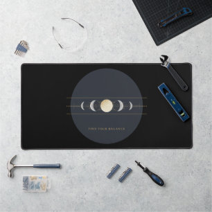 Alfrombrillas De Escritorio Encuentra tu equilibrio Fases lunares - Calendario