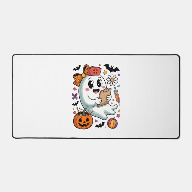 Alfrombrillas De Escritorio Enfermera fantasma del otoño (Anverso)