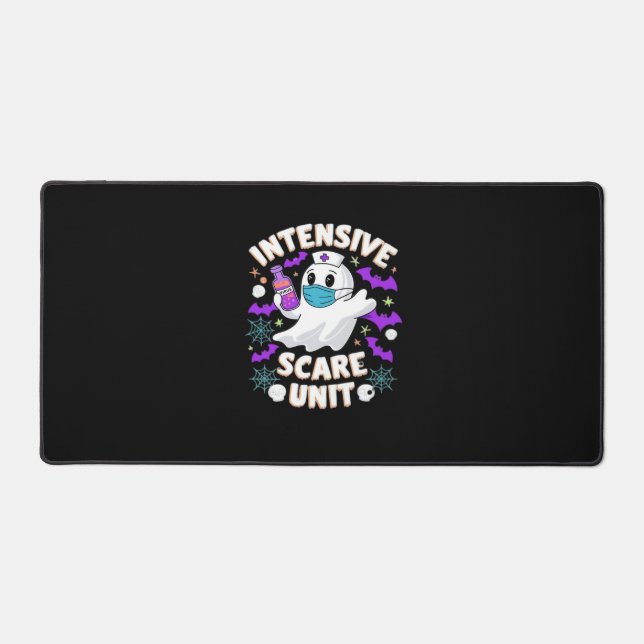 Alfrombrillas De Escritorio Enfermera intensiva de la unidad de miedo Hallowee (Anverso)