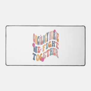 Alfrombrillas De Escritorio Enfermera oncológica Groovy Enfermera Retro Heme O