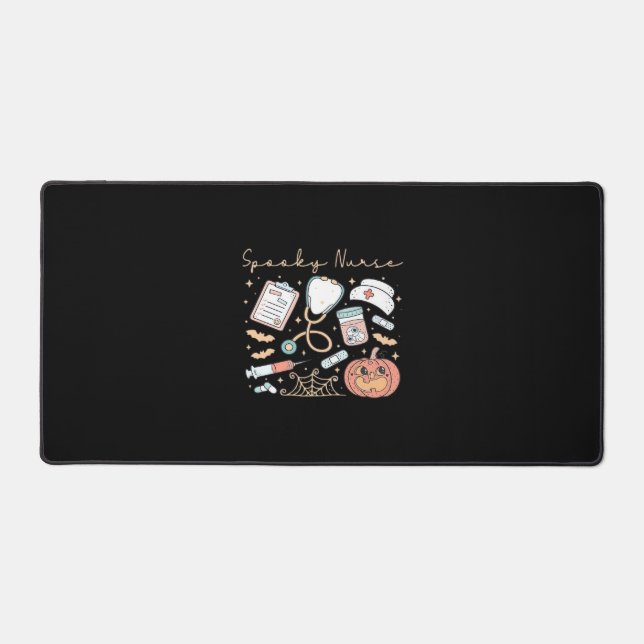 Alfrombrillas De Escritorio Enfermera sobredimensionada con camiseta (Anverso)