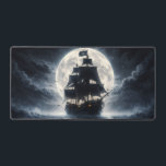 Alfrombrillas De Escritorio Epic Pirate Ship Moon Mouse Pad – Dark Ocean Pirat<br><div class="desc">Upgrade your desk setup with this epic pirate ship mouse pad featuring a mysterious vessel sailing across a dark ocean beneath a massive glowing moon. Surrounded by mist, waves, and a dramatic night sky, this design captures the spirit of pirate adventure and legendary sea voyages. The cinematic nautical artwork creates...</div>