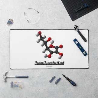 Alfrombrillas De Escritorio Equipo Ácido Ascórbico (Molécula Química Vitamina 