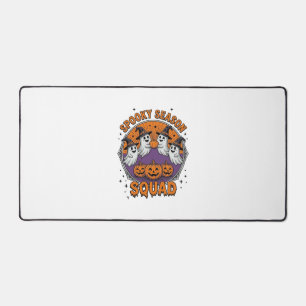 Alfrombrillas De Escritorio Equipo de la temporada espeluznante camiseta de Ha