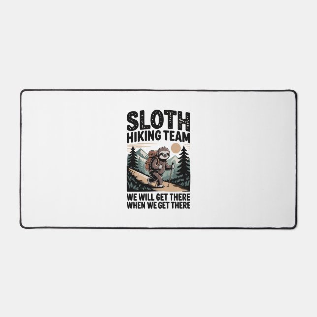 Alfrombrillas De Escritorio Equipo de senderismo lento y estable (Anverso)