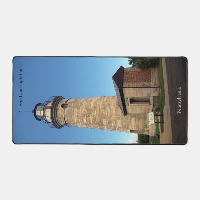 Alfrombrillas De Escritorio Erie Land Lighthouse desk mat (Anverso)