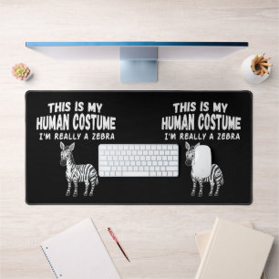 Alfrombrillas De Escritorio Es mi disfraz humano. Soy una cebra.