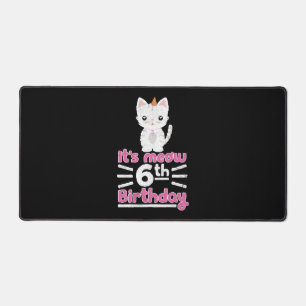 Alfrombrillas De Escritorio ¡Es mi sexto cumpleaños! Gato Kitten Kitten Kitty